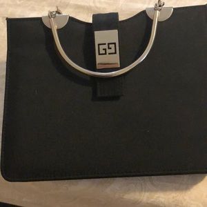 Black clutch purse